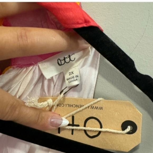 Nwt Chic soul 2x Romantic Rendezvous Dress, Fuchsia - Picture 3 of 6